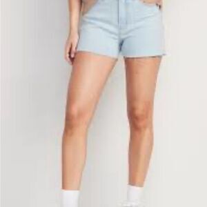 NWT Old Navy Blue Jean Shorts Relaxed Fit